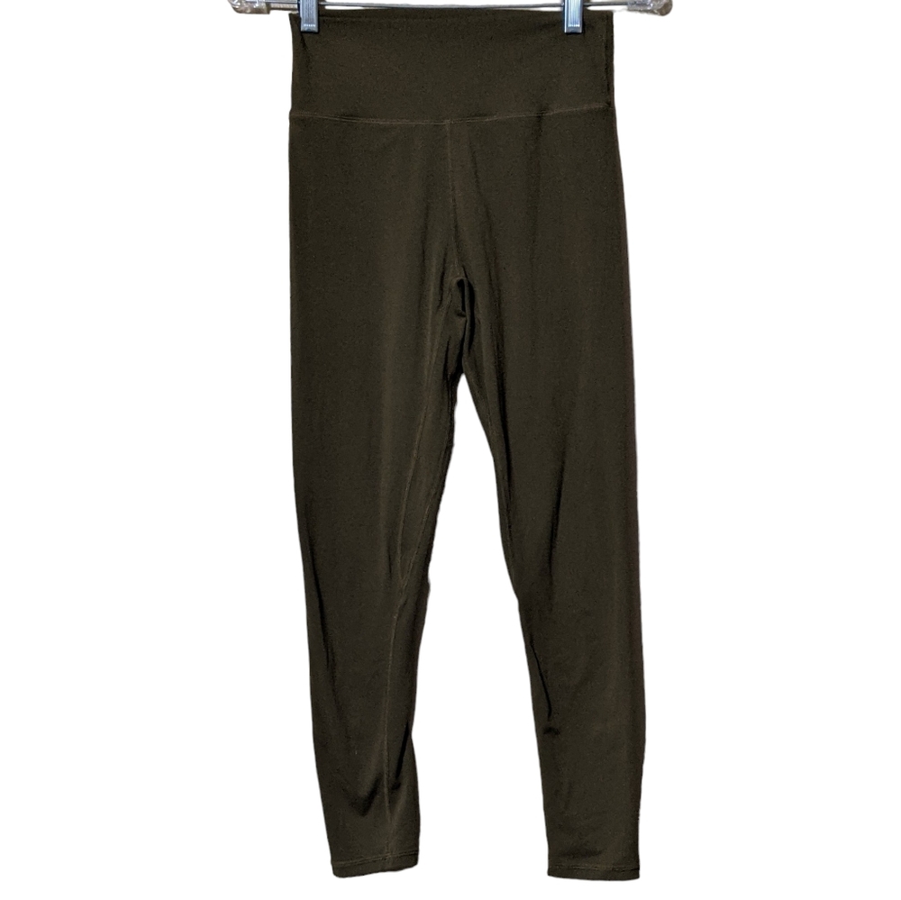 Vayumudra workout leggings olive green size Small